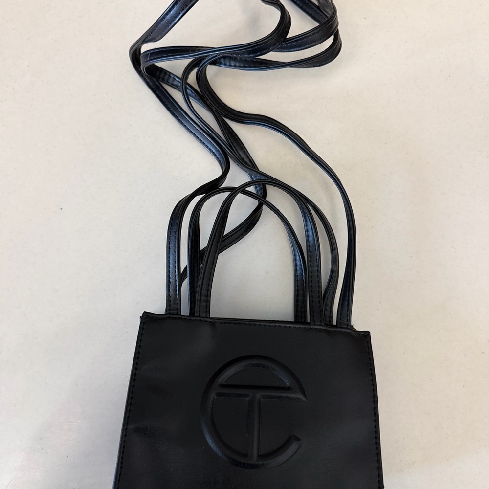 Telfar Black Mini Bag